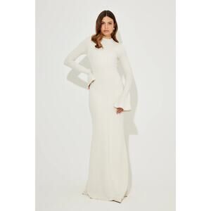 Odd Muse The Ultimate Muse Knitted Long Bell Sleeve Luxury Minimalist Maxi XL